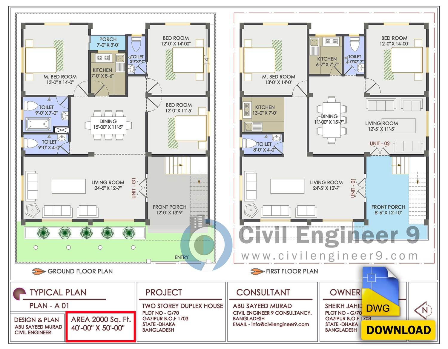 Autocad 2d House Plan Drawing Pdf - Lynas Frooking45