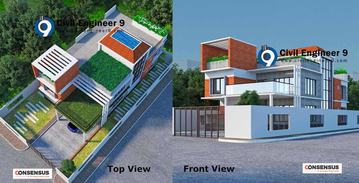 Free Download Duplex House Plan In Autocad